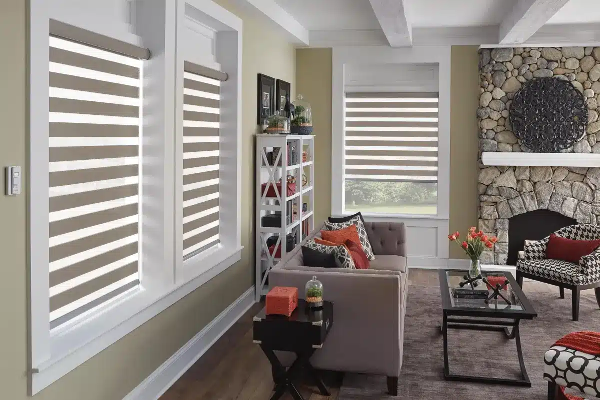 Layered-Shades-Living-Room Layered Shades Living Room